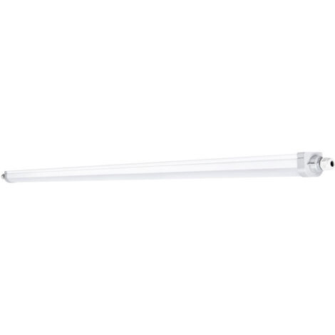 Ledvance LED Impermeable Pantalla PC (Polycarbonate) Blanco 50W 6100lm - 865 Luz de Día  150cm - Reemplazo 2x58W