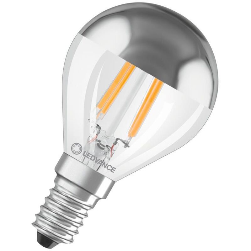 Ledvance Led-lampe Classic P 31 Mir, E14, 4w, 827 Fil Sil - 350 Lm