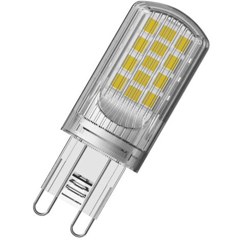 Ampoule G9 - LED - 3.8W (équi 40W) = 470 Lm - 2700K / Lumière