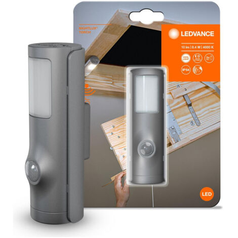 Ledvance LED Nachtlicht Nightlux Torch silber Nachtlichter