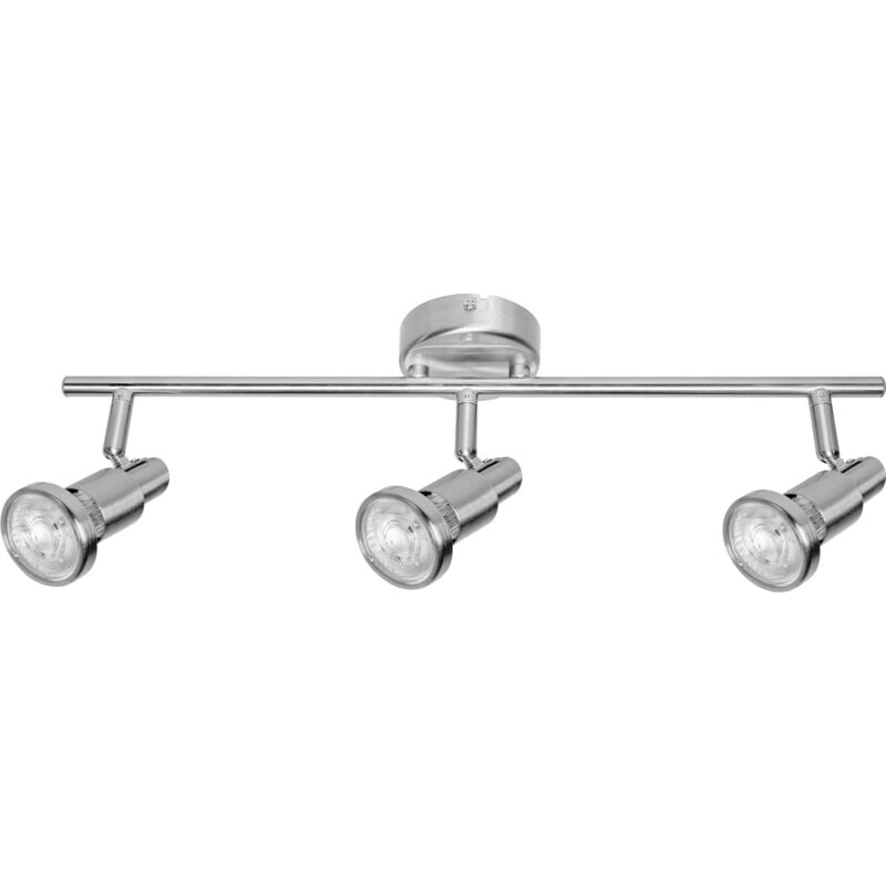 Ledvance - led spot GU10 (eu) l 4058075540569 Plafonnier à spot led GU10 7.8 w argent W280052