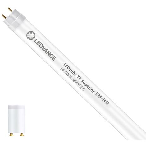 LEDVANCE LED-Röhre EEK: C (A - G) G13 Röhrenform T8  11.4 W = 38 W Kaltweiß (Ø x H) 26.7 mm x 26.7 m