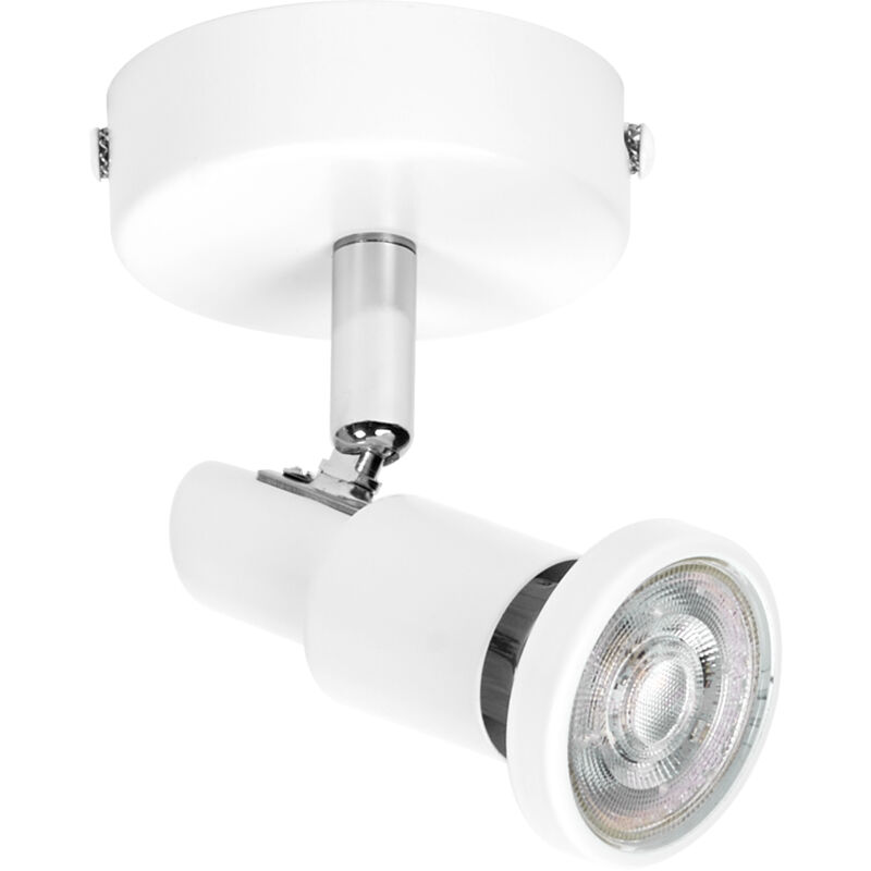 Ledvance - led spot GU10: 1 x 3,4W, 230lm, blanc, température de couleur de 2 700K, lumière chaude, design intemporel, ampoule led interchangeable,