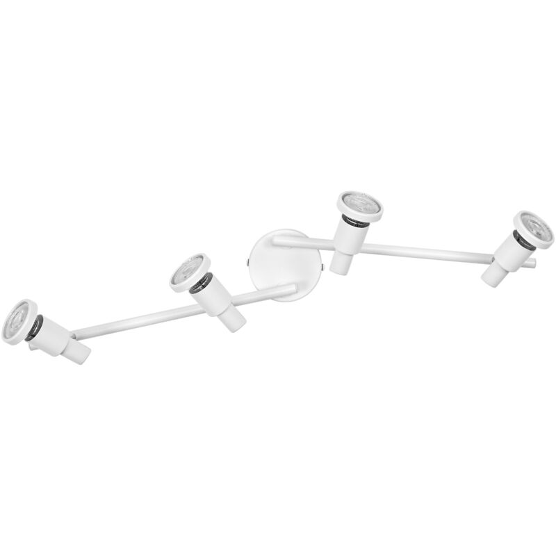 Ledvance - Led Spot Gu10 4 X 3, 4w, 920lm, Weiß, 2.700k Farbtemperatur, Warmweiße Lichtfarbe, Zeitloses Design, Austauschbare Led-lampe, Ideal Für