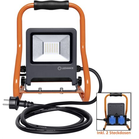 Ledvance LED Stahler R-Stand inkl. Mehrfachsteckdose, max. 3000 Watt