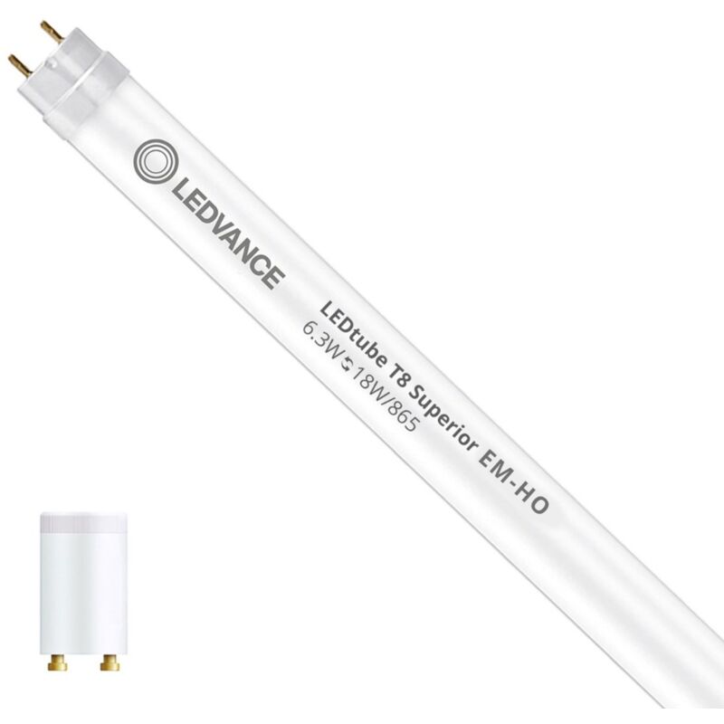 Tube led T8 Superior (EM/Direct 230V) High Output 6.3W - Ledvance Tube led T8 Superior (EM/Direct 230V) High Output 6.3W - Ledvance