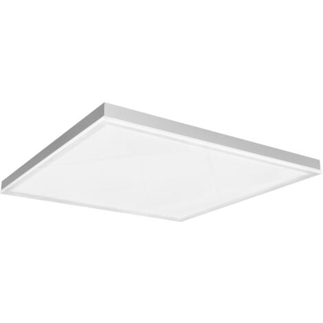 LEDVANCE LED Wand-und Deckenleuchte, Rahmenlose Panel Leuchte für Innen, Warmweiß (3000K), 19W, 300mm x 300mm, PLANON FRAMELESS