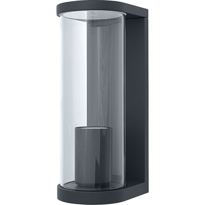 Lumière murale Ledvance led pour des ampoules 1x E27, lumière de conception pour l'extérieur pour éclairage direct en forme de tubulaire, en