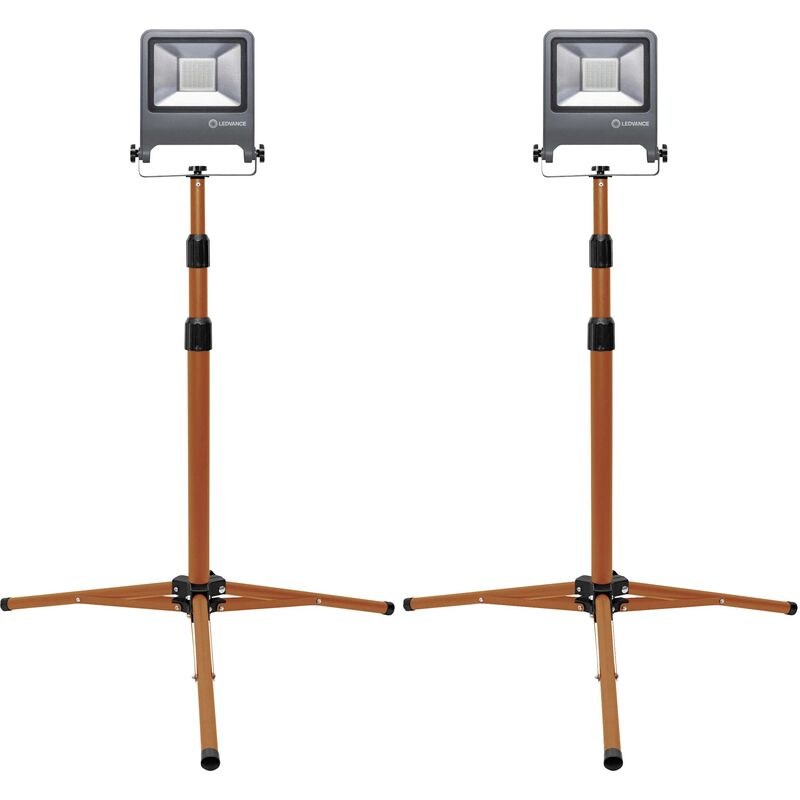Led Worklights - Tripod l Set Projecteur de chantier Longueur du trépied (max.): 1500 mm 50 w blanc neutre led Worklights - Tripod l Set Y162942