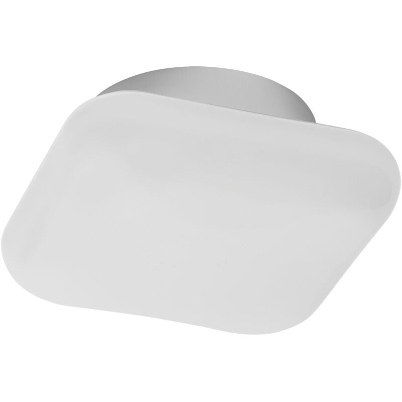 Plafonnier led intelligent, blanc, 1200LM, 3000-6500K, 200mm x 200mm, IP44, applique murale Orbis Aqua avec technologie wifi, gradable, contrôlable