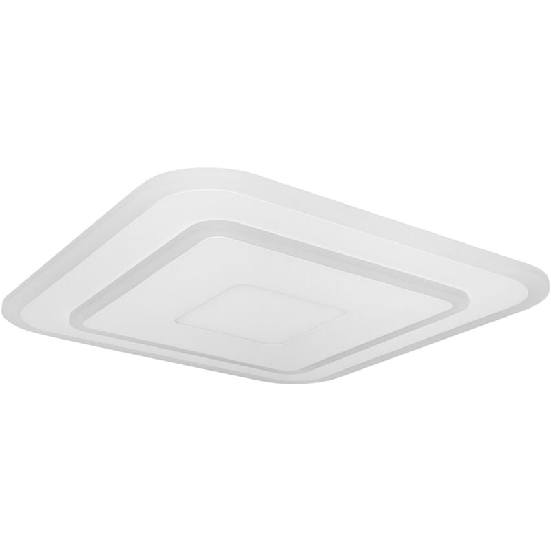 Orbis Saddie smart+ WiFi light 50x50cm, plafonnier led gradable pour l'intérieur, 32W, température de couleur de 2700 - 6500K, 3400 lumen, 2 led rgb