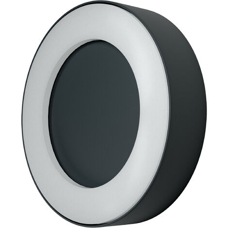 LEDVANCE Luminaires LED pour mur, ENDURA® STYLE RING / 13 W, 220…240 V, Warm White, 3000 K, Matériau: aluminium, IP44