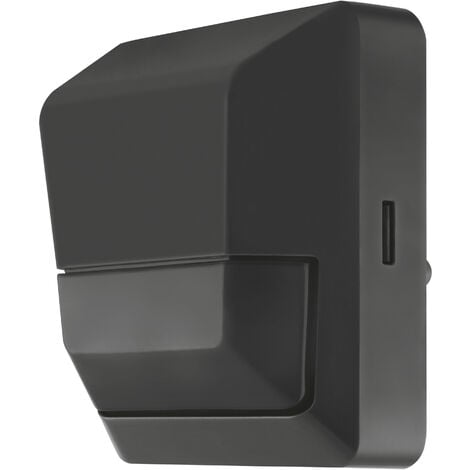 LEDVANCE Luminaires LED pour mur, SENSOR WALL 180DEG / 220…240 V, Matériau: Polycarbonate (PC), IP55