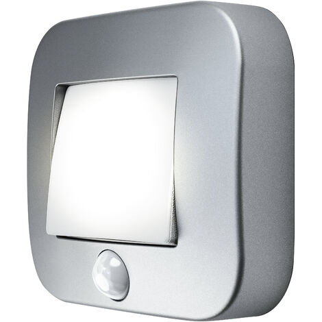 LEDVANCE NIGHTLUX® Hall L 4058075260672 LED-Nachtlicht mit Bewegungsmelder   Quadratisch  LED Neutra