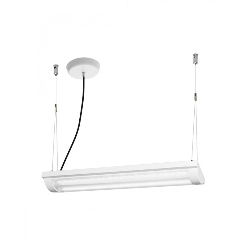 Ledvance - OFFICE LINE LED Deckenleuchte Kaltweiß 59,5 cm Aluminium Weiß, 271500