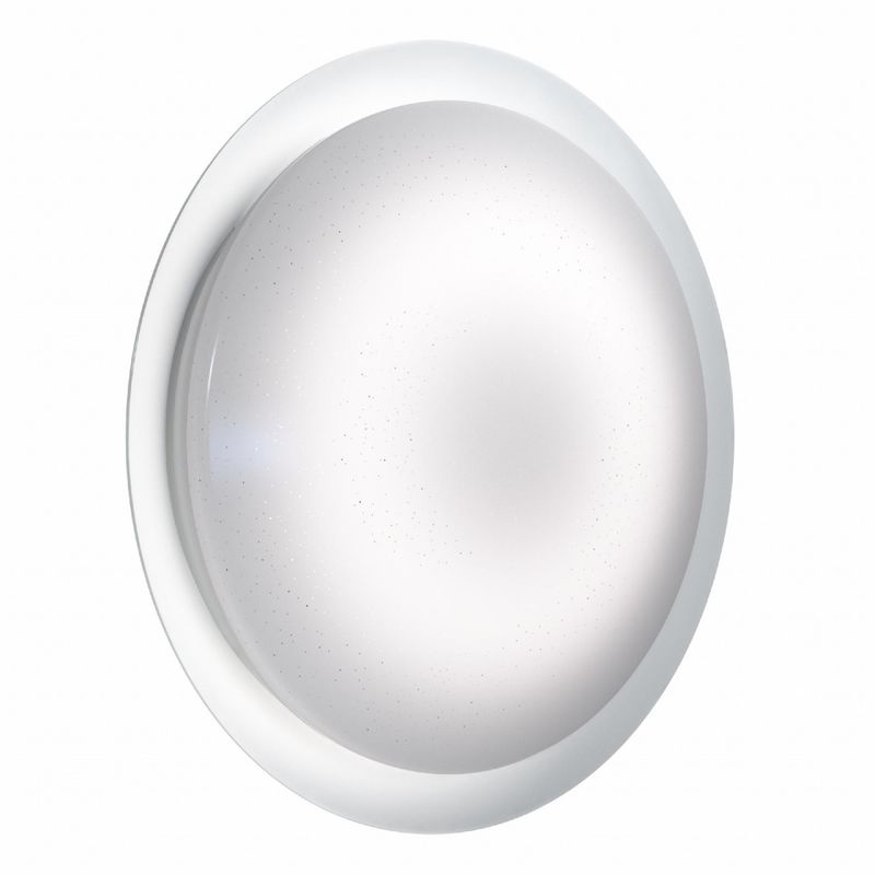 Ledvance - ORBIS SPARKLE REMOTE LED Wand- und Deckenleuchte Tunable White Ø 60 cm Aluminium Weiß, 260337