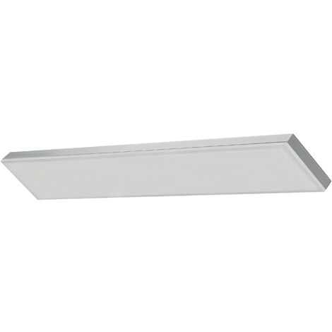 LEDVANCE Plafonnier LED intelligent, panneau intérieur avec technologie WiFi, couleur de la lumière variable (3000K-6500K), 600mm x 100mm, compatible avec Google et Alexa, SMART+ WIFI PLANON FRAMELESS - Weiß