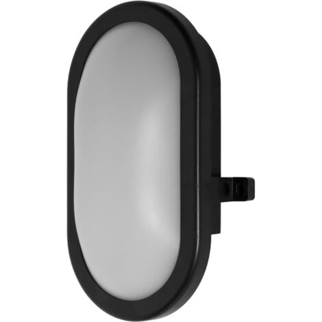 LEDVANCE pour mur: pour mur, LED BULKHEAD / 11 W, 220…240 V, Angle de rayonnement: 120°, blanc froid, 4000 K, Matériau: Polycarbonate (PC), IP54