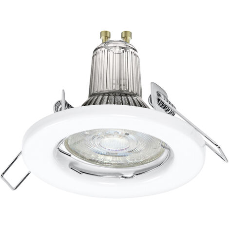 LEDVANCE SET X3 RECESS DOWNLIGHT GU10 LED-Bad-Einbauleuchte    GU10 4.5 W IP20 Weiß