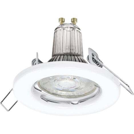 LEDVANCE SET X3 RECESS DOWNLIGHT GU10 Spot LED encastrable pour salle de bains GU10 4.5 W IP20 blanc