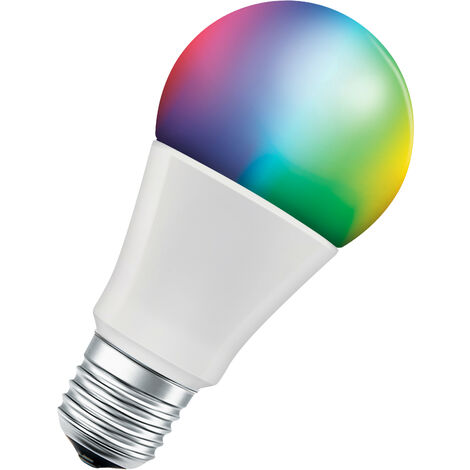 7,5 Watt RGB LED Leuchte E27 Sockel Dimmer Farbwechsler Party Leuchtmittel EEK A 