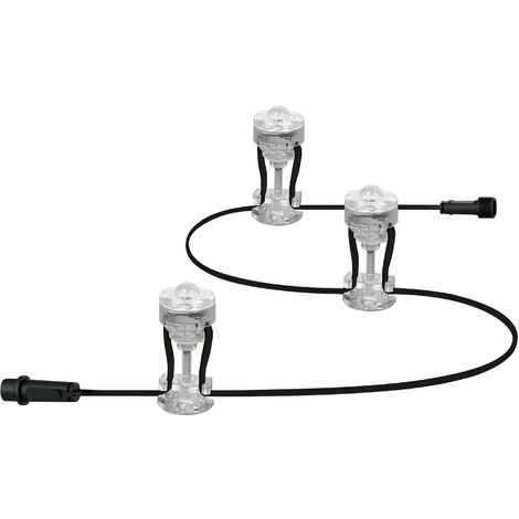 LEDVANCE SMART+ GARDEN DOT MULTICOLOR 3 Dot extension 4058075478572 LED-Wandleuchte    0.7 W Klar