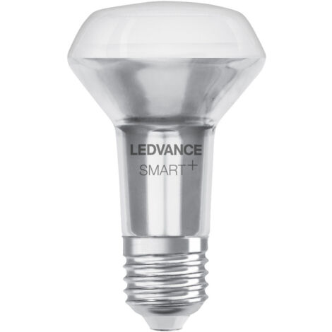 LEDVANCE Smart LED R63 spot lamp avec Wifi, culot E27, couleurs RGB & couleur de la lumière modifiable, lampe réflecteur en remplacement des ampoules de 60W, contrôlable avec Alexa, Google & App