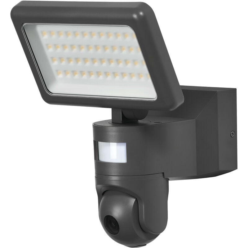 Image of Apparecchio intelligente da giardino led: per parete, smart+ flood camera control / 23 w, 220…240 v, Warm White, 3000 k, materiale del corpo: