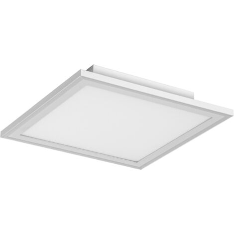 LEDVANCE SMART+ WiFi LED Panelleuchte, weiß, 18W, 1800lm, regulierbares Weißlicht, dimmbar, 2700 bis 6500K, Rahmen- und flächiges Hauptlicht, steuerbar per App, kompatibel mit Amazon, Google und Co.
