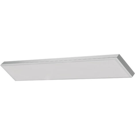 LEDVANCE Smarte LED Deckenleuchte, Panel für Innen mit WiFi Technologie, Lichtfarbe änderbar (3000K-6500K), 600mm x 100mm, Kompatibel mit Google und Alexa Voice Control, SMART+ WIFI PLANON FRAMELESS