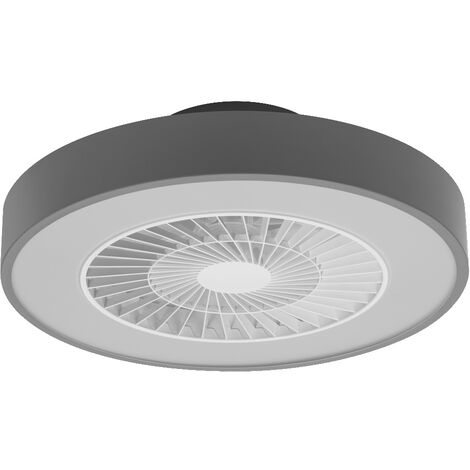 LEDVANCE Smarte Wand- und Deckenleuchte LED für Decke, SMART WIFI CEILING FAN / 76 W, 3.6 V, Ausstrahlungswinkel: 110, Tunable White, 3000…6500 K, Gehäusematerial: (ABS), IP20 1er-Pack