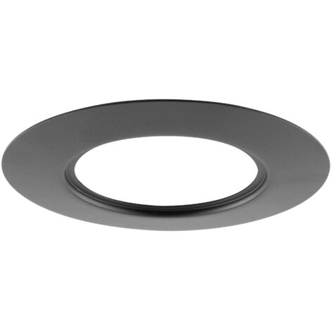 Ledvance SP RING D133 BK, Anillo de saneamiento, Acero, Negro, 4099854013386