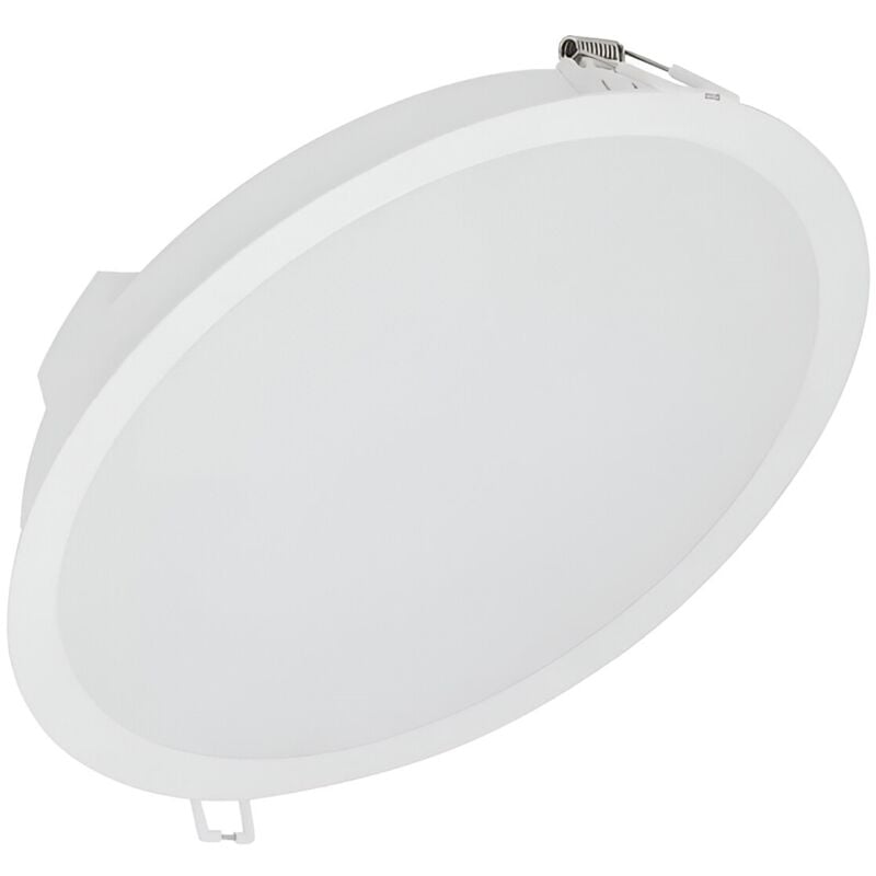 Ledvance - Downlight led 30 w 100 lm/W IP44 Coupe Ø200 mm No Flicker 6500K Blanc froid