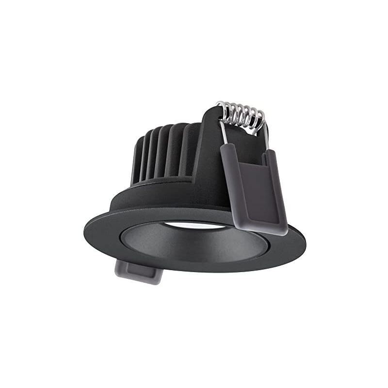Spot led adjust aluminium noir 8W 680LM 36D - 930 blanc chaud diamètre 68MM - IP20 - meilleur rendu des couleurs - di - Ledvance