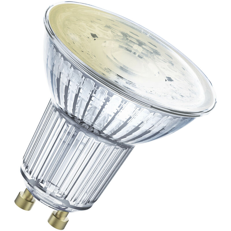 Image of LED-Lampada con riflettore - GU10 - bianco caldo - 2700 k - 5 w - 40W equivalenti - smart+ WiFi spot GU10 Dimmable - Confezione da 3 - Ledvance
