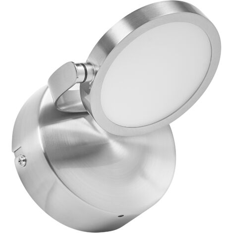LEDVANCE SUN@HOME Badleuchte 110mm IP44, 7,5W, 520lm, regulierbares Weißlicht (2200K bis 5000K), stufenlos steuerbar, dimmbar, passt das Licht automatisch dem Biorhythmus an, Schutzklasse IP44, Chrom