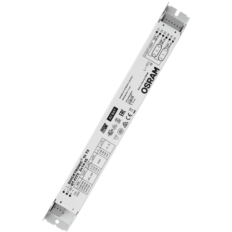 Osram QuickTronic qt fit 5 QT-FIT5 2X14-35/220-240 - Ledvance