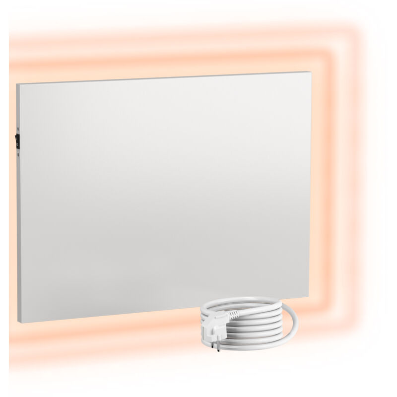 H300 Chauffage Infrarouge Chauffage Mural – Chauffage Infrarouge de 300 Watts sans Thermostat – Panneau Infrarouge pour Montage Mural – Radiateur