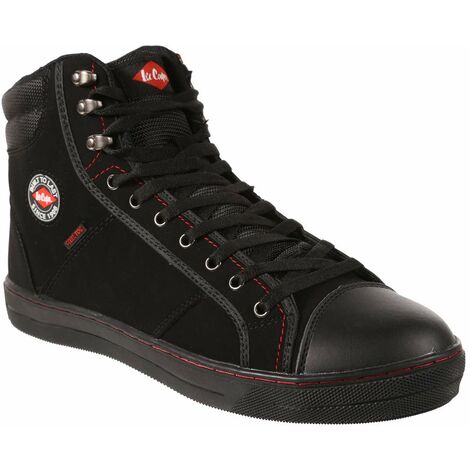 Lee Cooper unisex-adulto LCSHOE022 Scarpe antinfortunistiche, nere, 43