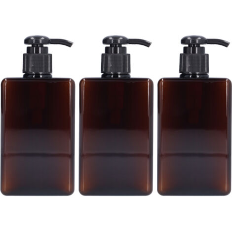 Leere 280-ml-Pumpflasche für Flüssigseife – 3er-Pack – Praktischer Reisebehälter