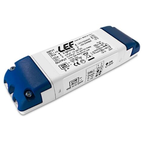 Lef lighting interruttore dimmerabile 12-24vdc 12a dimmerabile lecv1224dpe