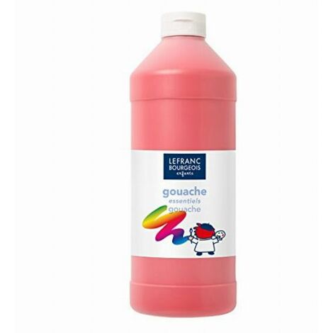 Lefranc Bourgeois Tempera Liquida - Gli Essenziali - 1 Litro - Rosso Primario