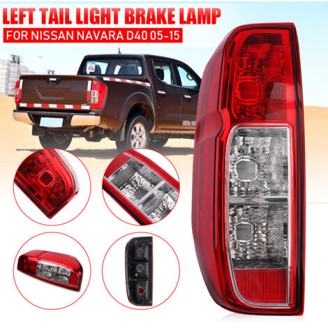 Left LED Brake Tail Light Lamp FOR NISSAN NAVARA D40 2005 - 2015 Passenger Side (Left)