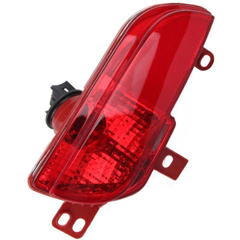 Left rear fog light assembly 6350HA, replacement red housing suitable for Peugeot 206+ 2009-2012,