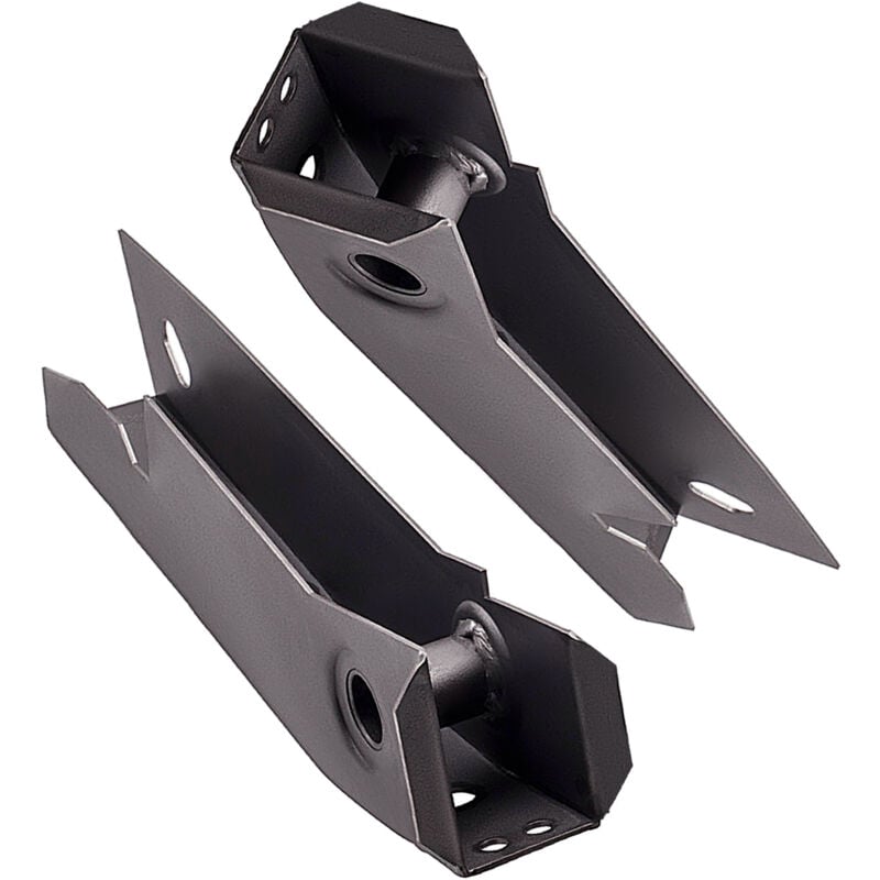 Left + Right Rear 19.69" Mount Frame Repair Kit for Jeep Wrangler YJ 1987-1995