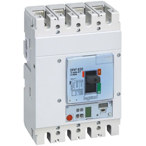 LEG422827 - Dpx³630 - Disjoncteur Electronique s10 4p 400a 36ka - Legrand