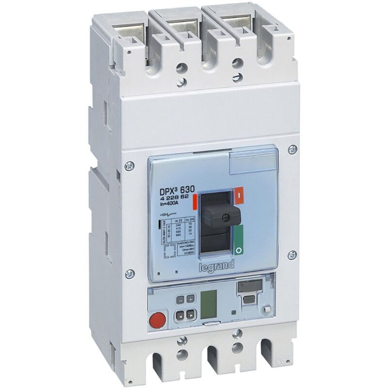 Legrand - LEG422862 - DPX³630 - Disjoncteur électronique S10 avec mesure 3P 400A 36kA (422862)
