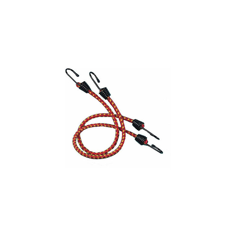Image of Facoplast - Pz 2 corde elastiche mm 8 corda lega bagagli elastico auto bagaglio 1 metro