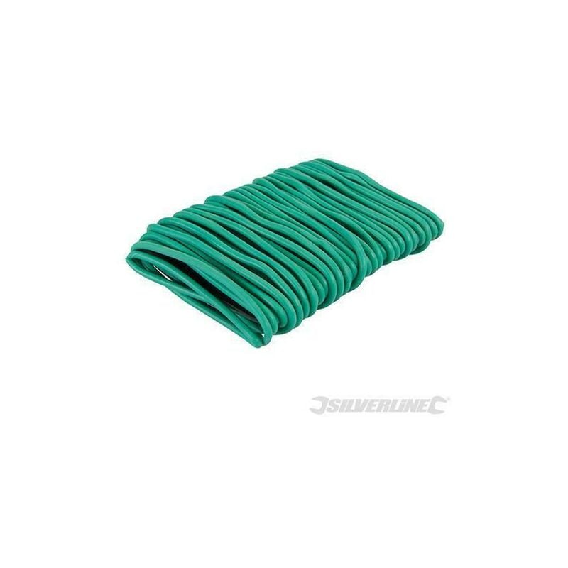 Legacci metallici da giardino riutilizzabili Silverline resistenti al congelamento-2,5 mm x 8 m