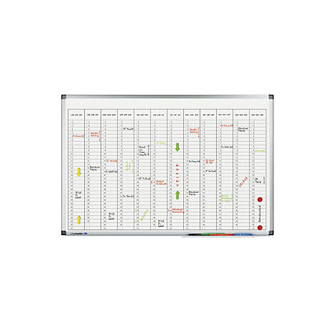 Legamaster  Lavagna per planning annuale Premium  lavagna per